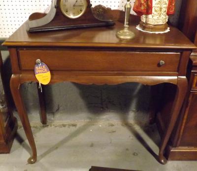 Antique One Drawer Wall Table